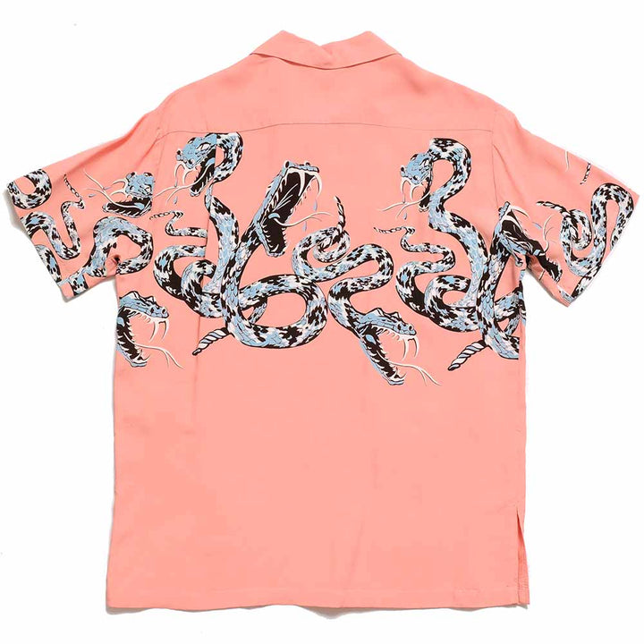 STAR OF HOLLYWOOD HIGH DENSITY RAYON S/S PULLOVER SHIRT "RATTLE SNAKE" SH38377