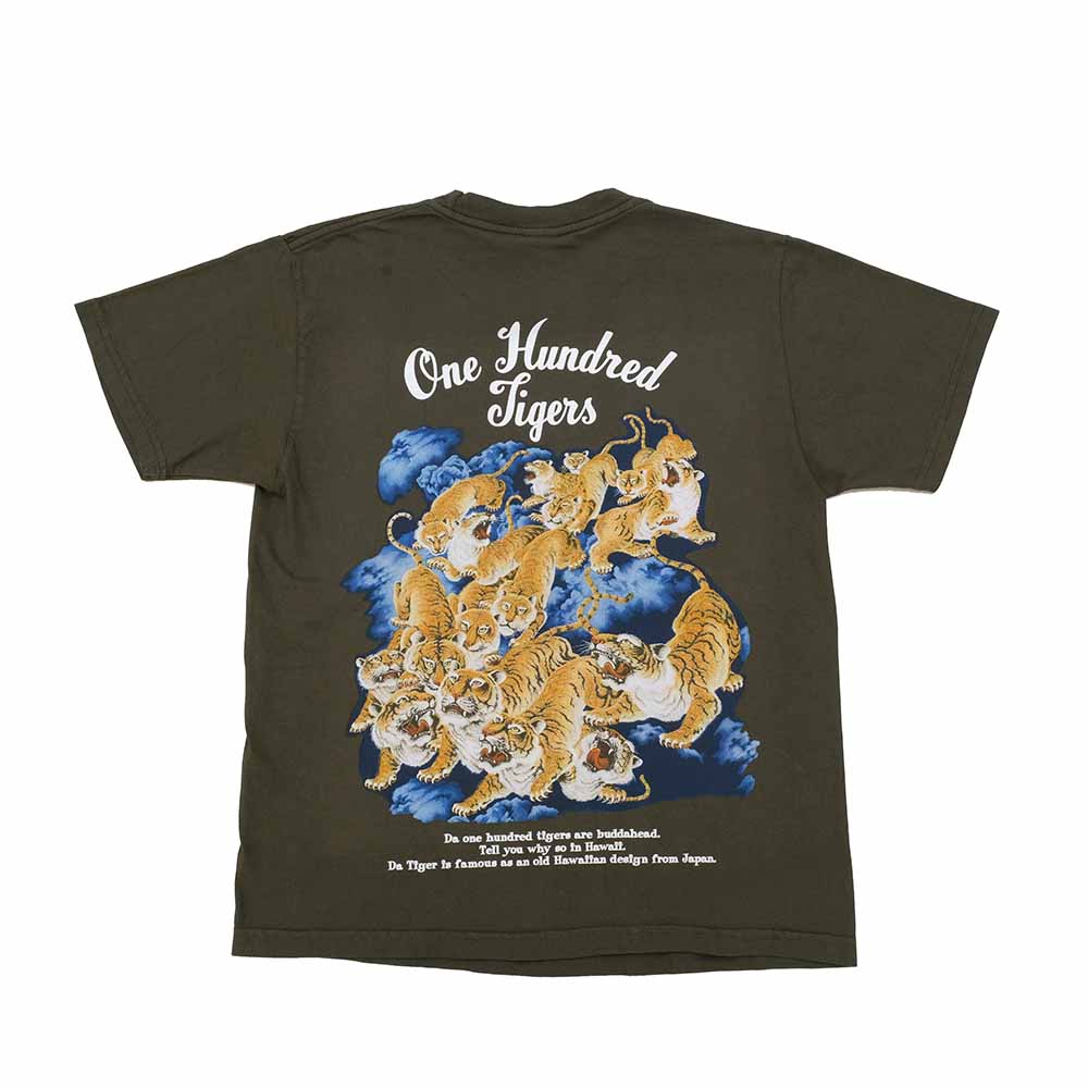 SUN SURF - S/S T-SHIRT - ONE HUNDRED TIGERS - SS79162