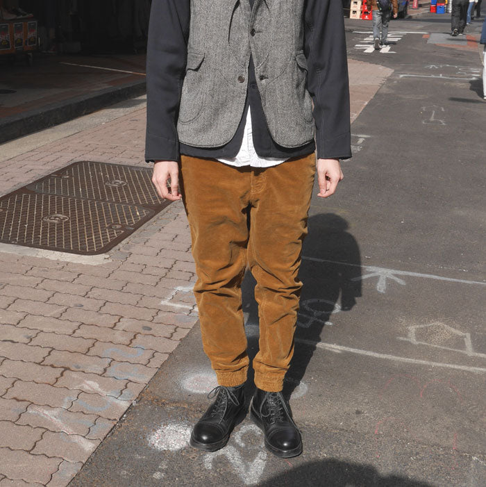 HOLLYWOOD RANCH MARKET<br>Brushed Back stretch Corduroy Slim Jogger Pants<br>700083932