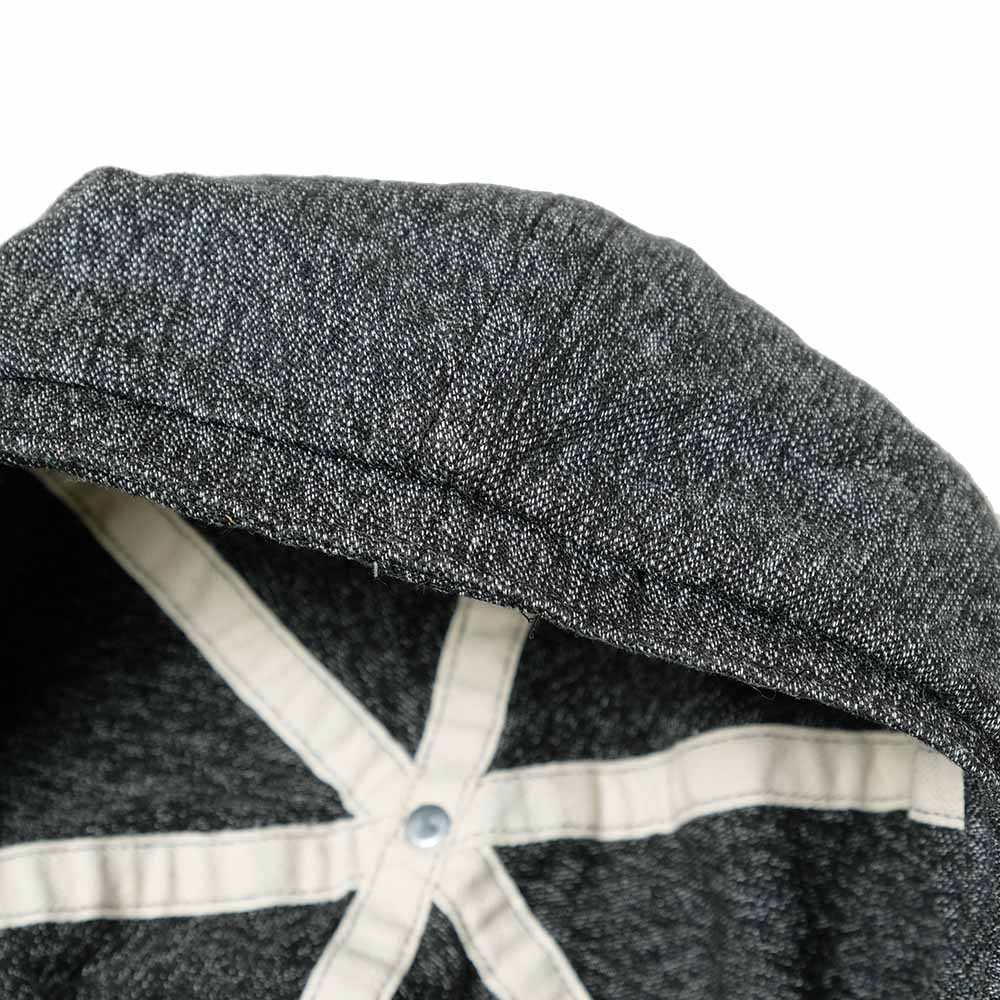 SUGAR CANE - 9oz. BLACK COVERT APPLEJACK CAP  - SC02625