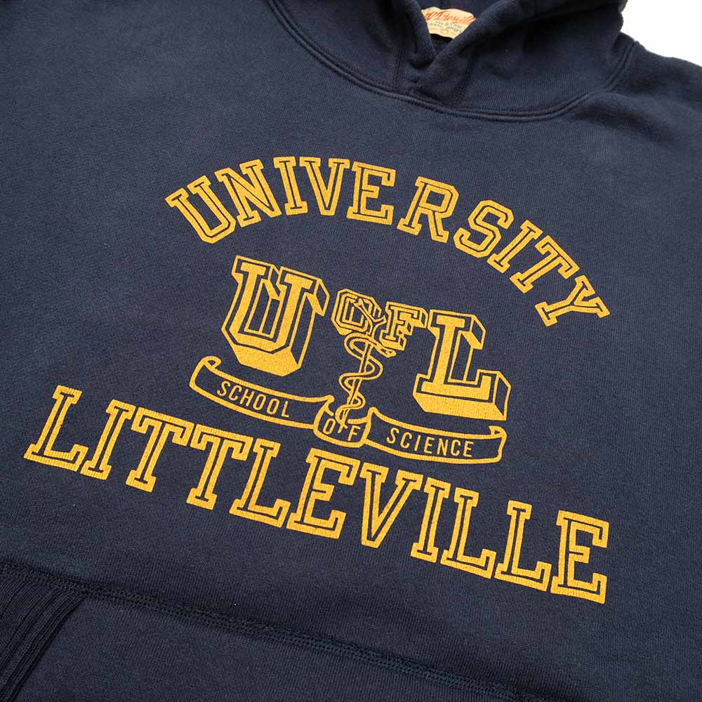 WHITESVILLE - SWEAT HOODED PARKA with PRINT -UNIVERSITY- WV69038