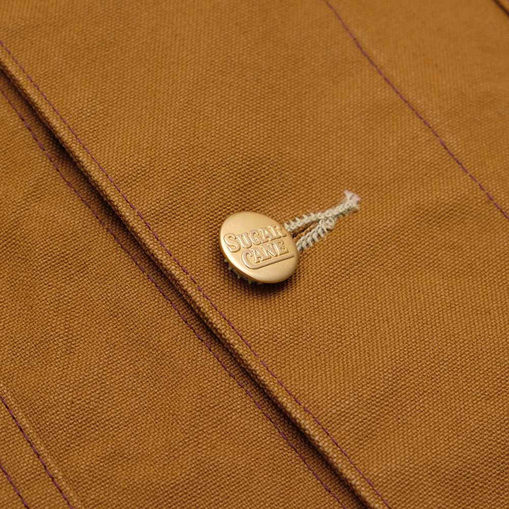 Sugar Cane 13oz. Brown Duck Work Coat SC14374-138