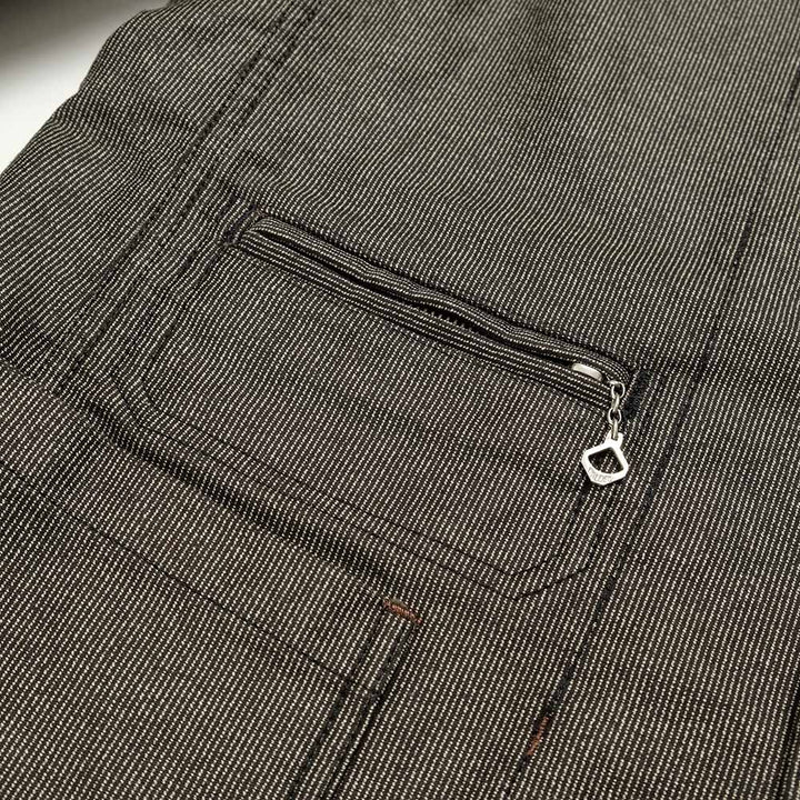 Soundman Coverall Jacket "Birmingham" 抜染ストライプ モールスキン M374-152S