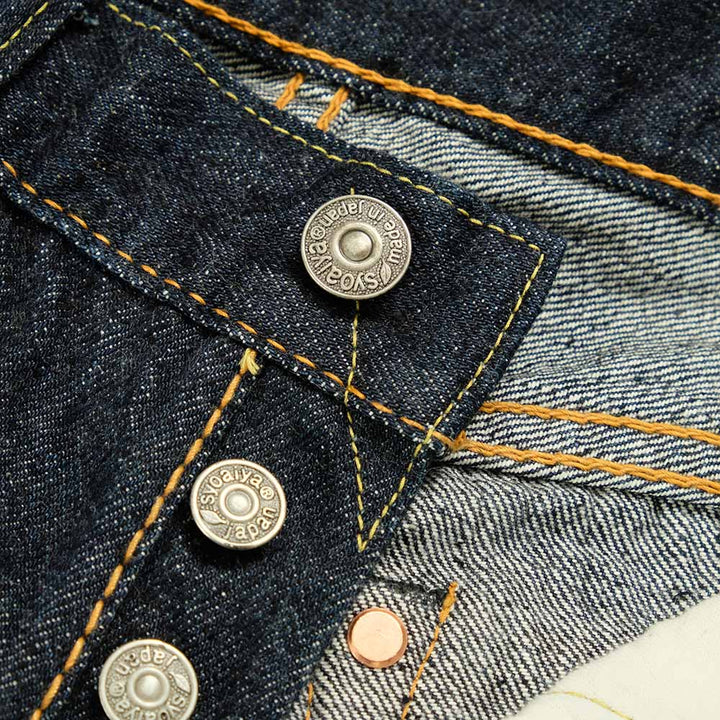 pure blue japan - 13.8oz Indigo Nep Denim - Slim Tapered - NP-013