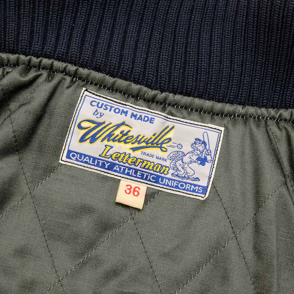 WHITESVILLE 30oz. WOOL MELTON AWARD JACKET SOLID WV15168