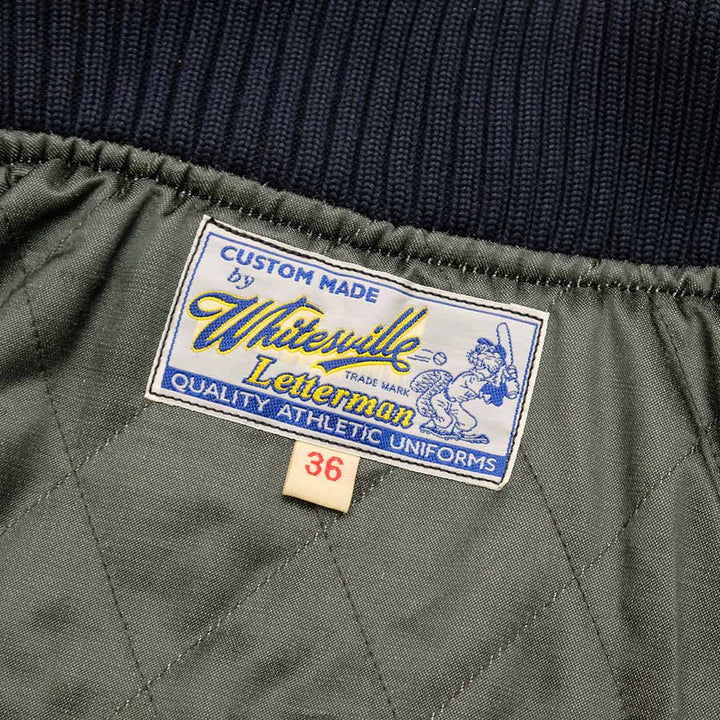 WHITESVILLE 30oz. WOOL MELTON AWARD JACKET SOLID WV15168