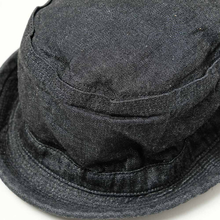 Sugar Cane 10oz.Denim Pork Pie Hat SC02466