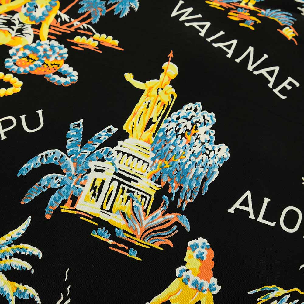 SUN SURF HINOYA EXCLUSIVE S/S RAYON HAWAIIAN SHIRT PILIANI SS38905HY