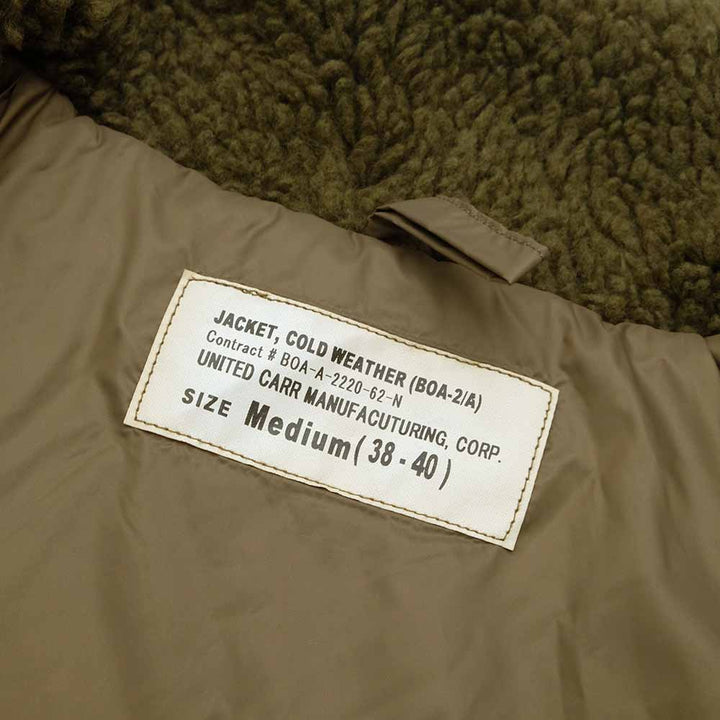 UNITED CARR JACKET ,COLD, WEATHER (BOA-2A) UC14478