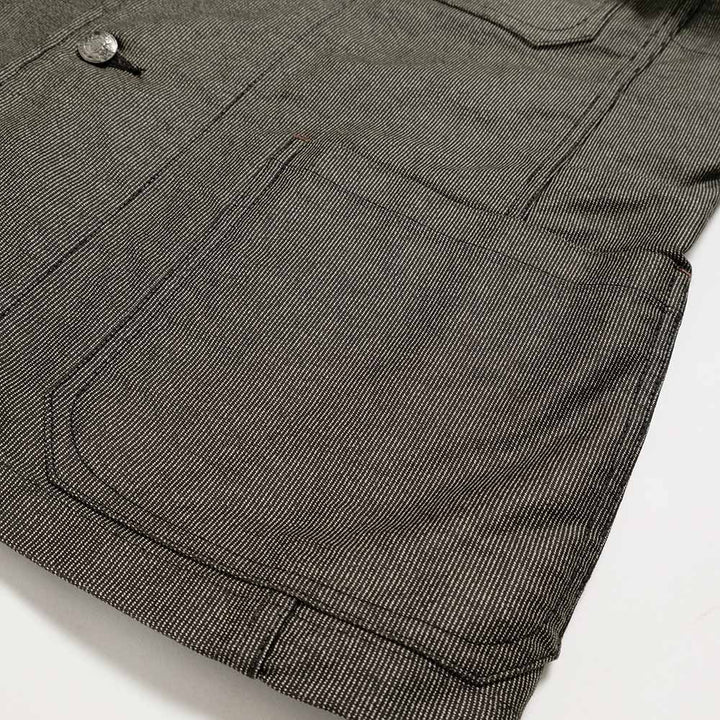 Soundman Coverall Jacket "Birmingham" 抜染ストライプ モールスキン M374-152S