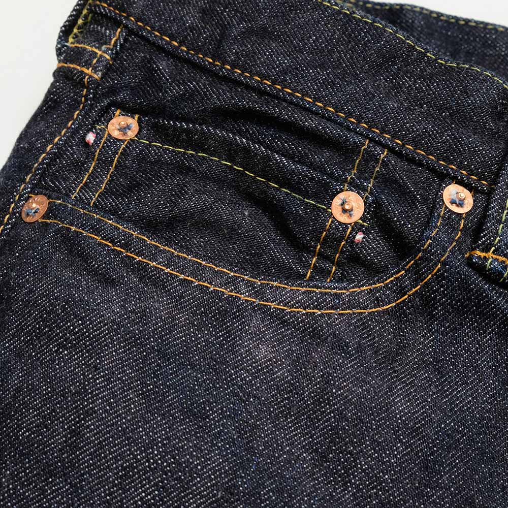 Momotaro Jeans - 15.7oz Extra Dark Indigo - SHUTSUJIN Slim Straight - 0205SP