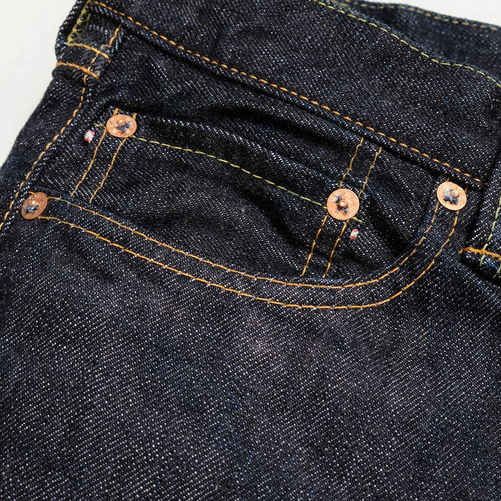 Momotaro Jeans - 15.7oz Extra Dark Indigo - SHUTSUJIN Slim Straight - 0205SP