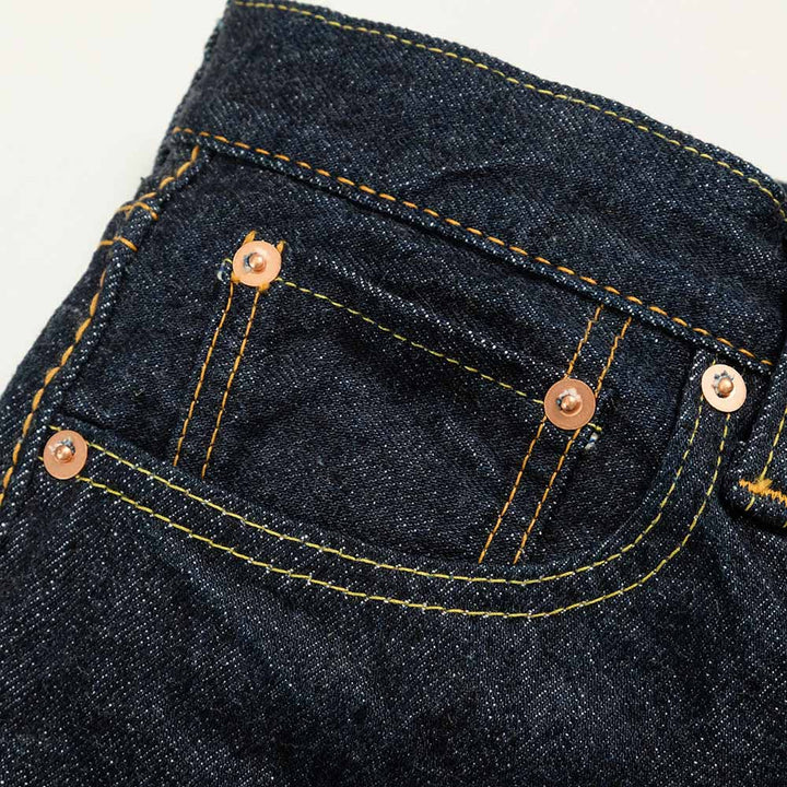 pure blue japan - 13.8oz Indigo Nep Denim - Slim Tapered - NP-013