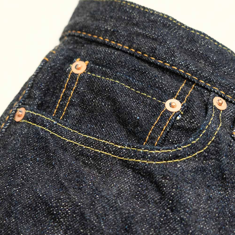 Pure Blue Japan 14oz. ORIGINAL SELVEDGE DENIM INDIGO TAPERED SLIM XX-013