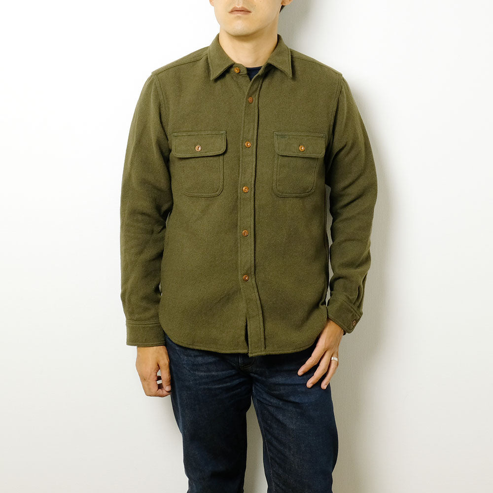 Burgus Plus - Heavy Flannel Work Shirt - Plain - BP14502-1