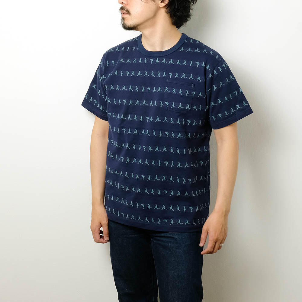 BURGUS PLUS - Jacquard Short Sleeve T-Shirts - BP21602