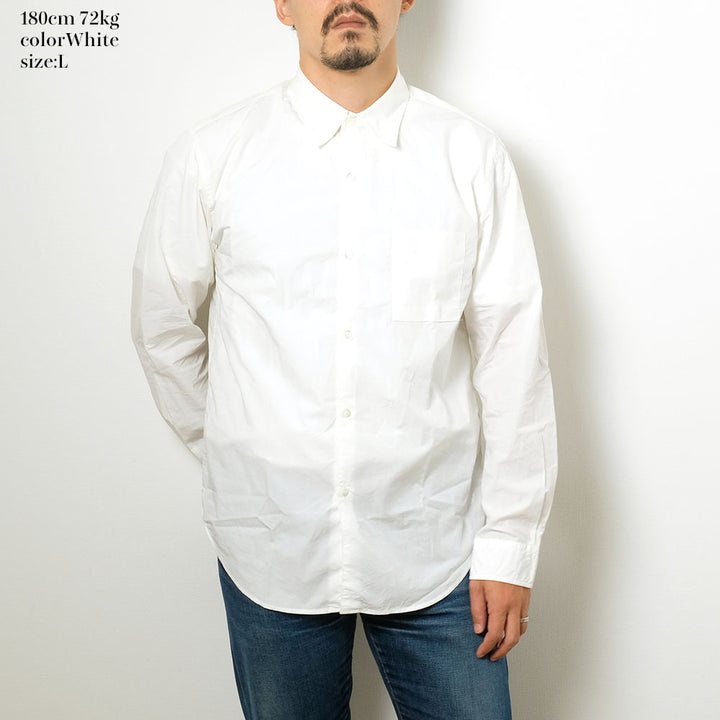 BURGUS PLUS - L/S Poplin Shirt - BP22501