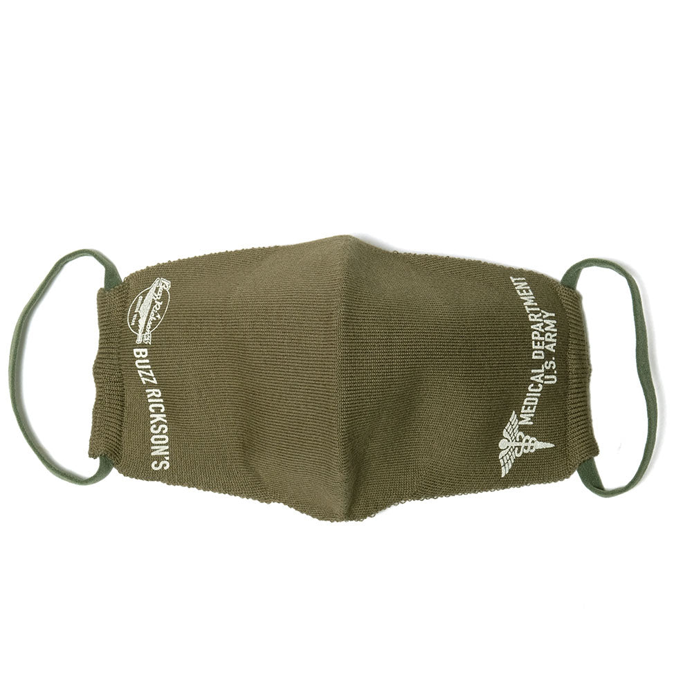 BUZZ RICKSON'S - FACE MASK - MEDICAL DEPARTMENT U.S.ARMY - BR02692
