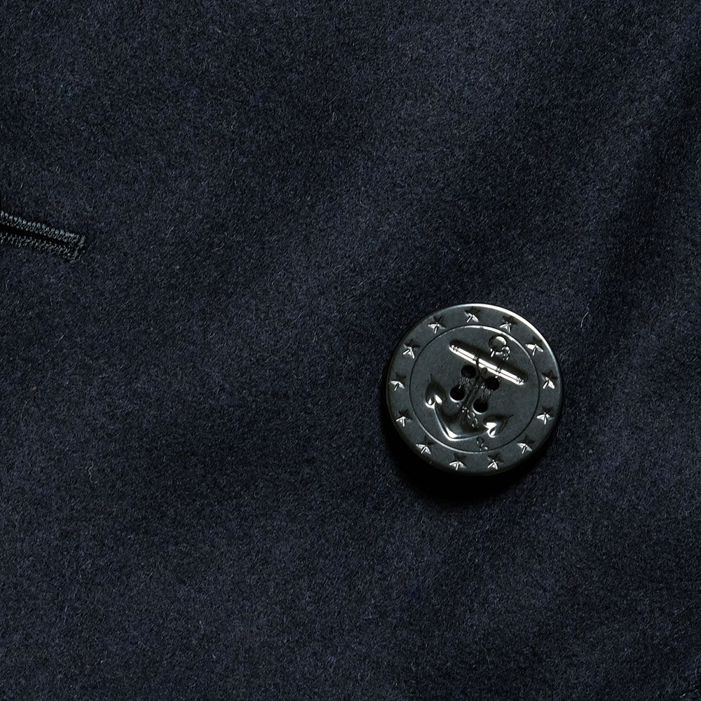 Buzz Rickson's - PEA COAT LONG MODEL - WOOL LINING - BR14146