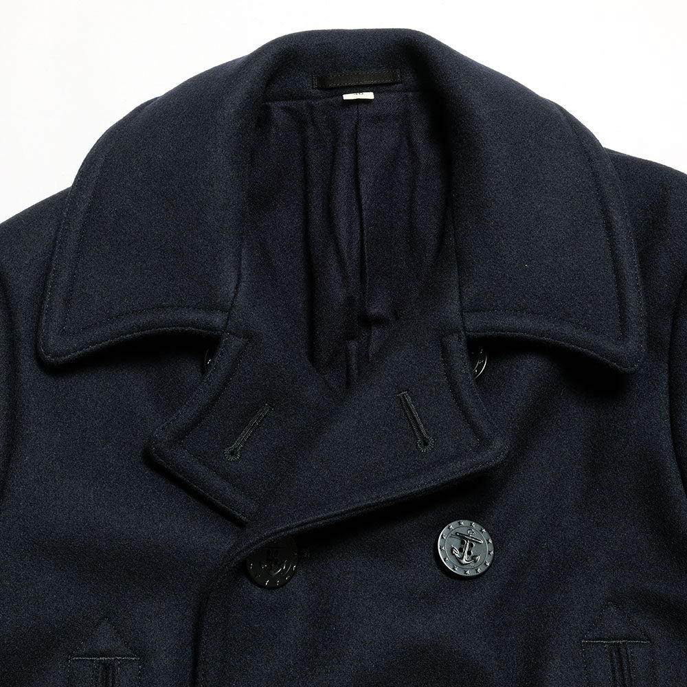 Buzz Rickson's - PEA COAT LONG MODEL - WOOL LINING - BR14146