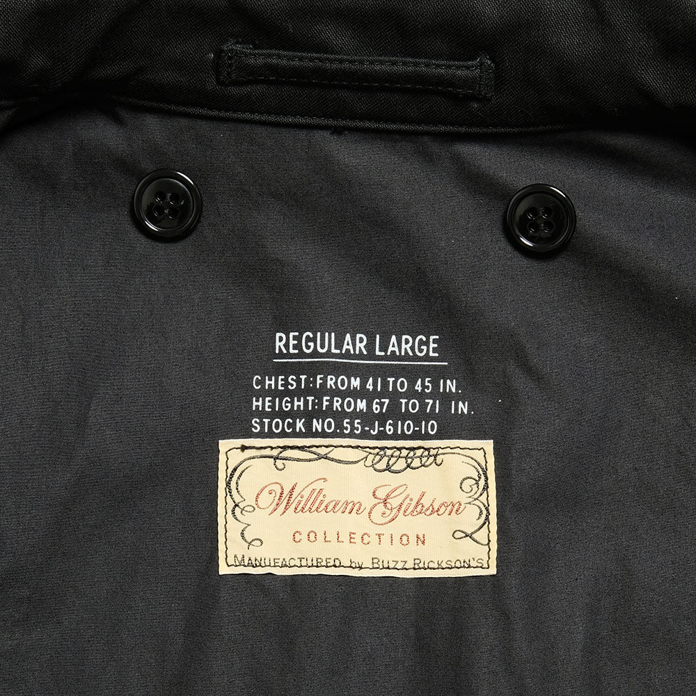 BUZZ RICKSON'S - WILLIAM GIBSON - COLLECTION - Type BLACK M-51 - FIELD JACKET - BR14970