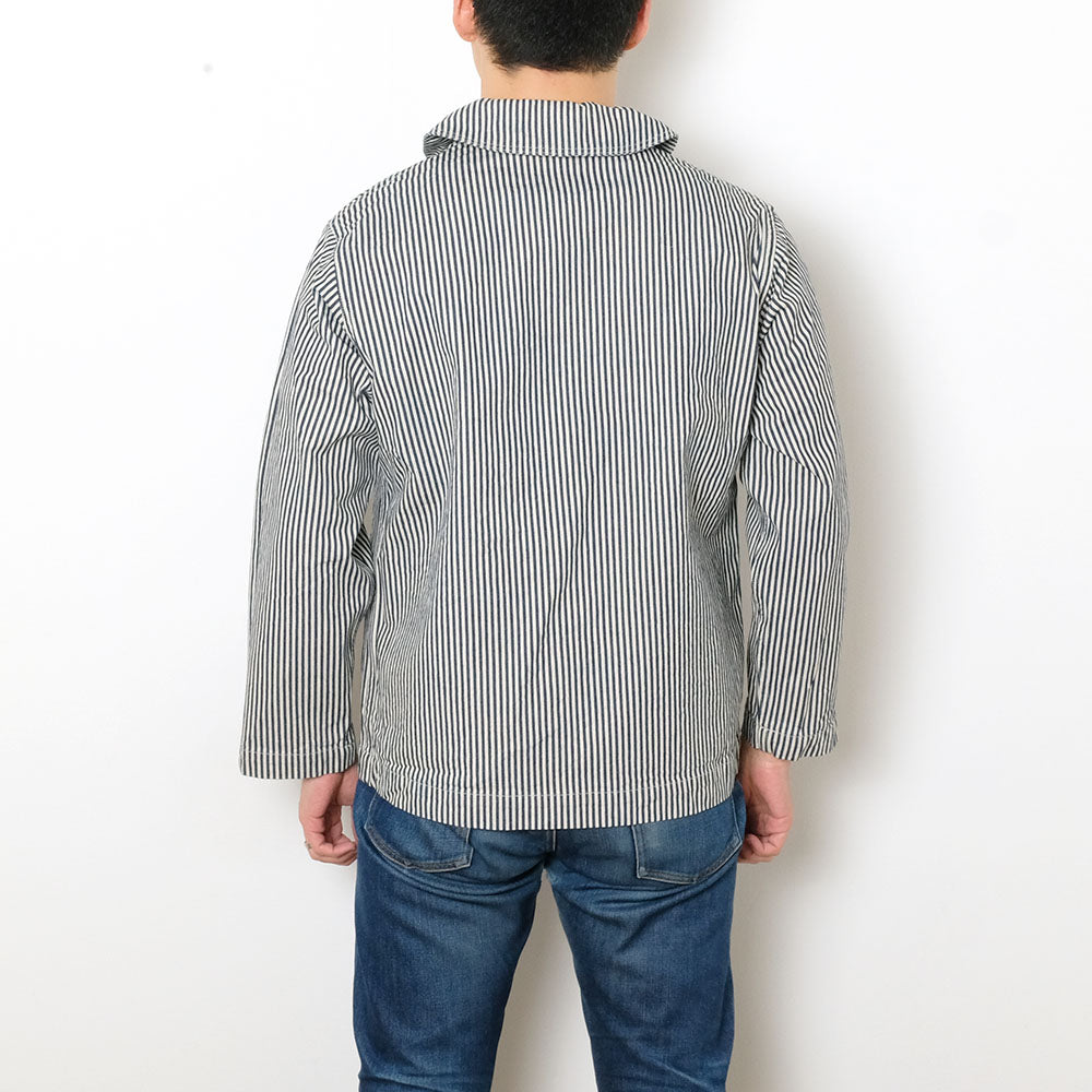 BUZZ RICKSON'S - U.S. NAVY WWII UTILITY HICKORY JACKET - BR15303