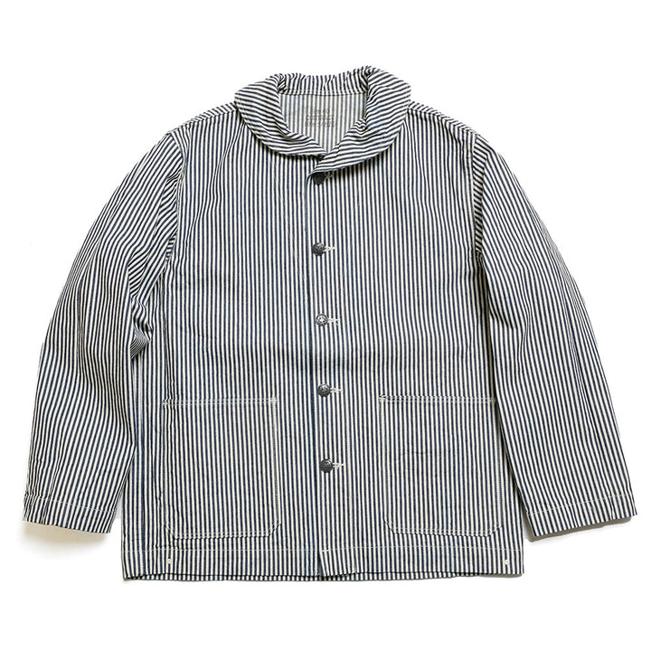 BUZZ RICKSON'S - U.S. NAVY WWII UTILITY HICKORY JACKET - BR15303