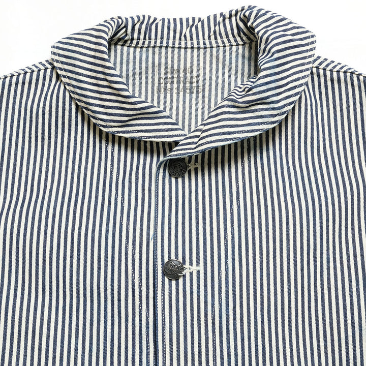 BUZZ RICKSON'S - U.S. NAVY WWII UTILITY HICKORY JACKET - BR15303