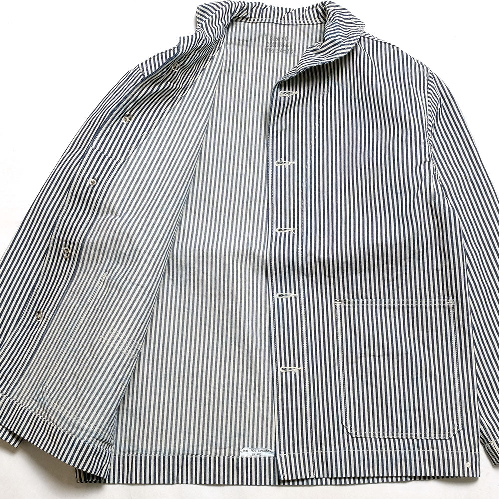 BUZZ RICKSON'S - U.S. NAVY WWII UTILITY HICKORY JACKET - BR15303