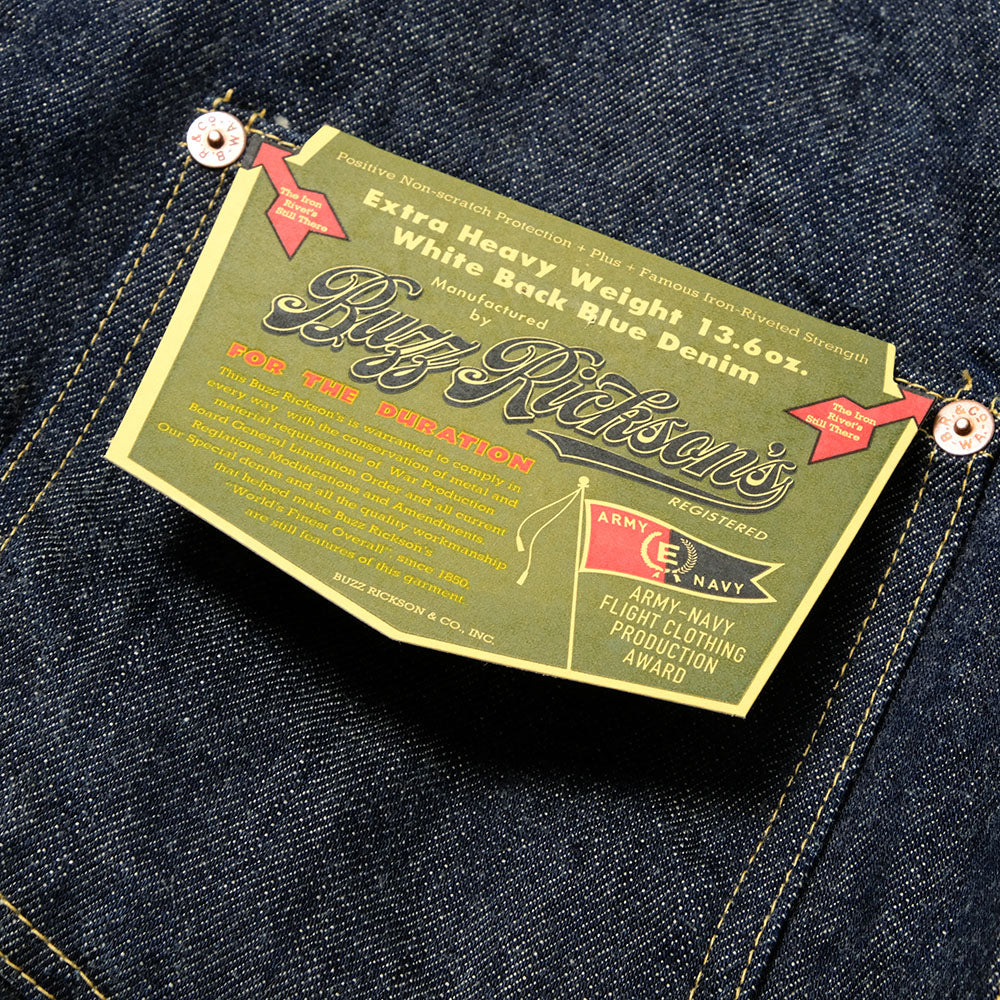 BUZZ RICKSON'S - WORLD WAR II DENIM BLOUSE - BR16041