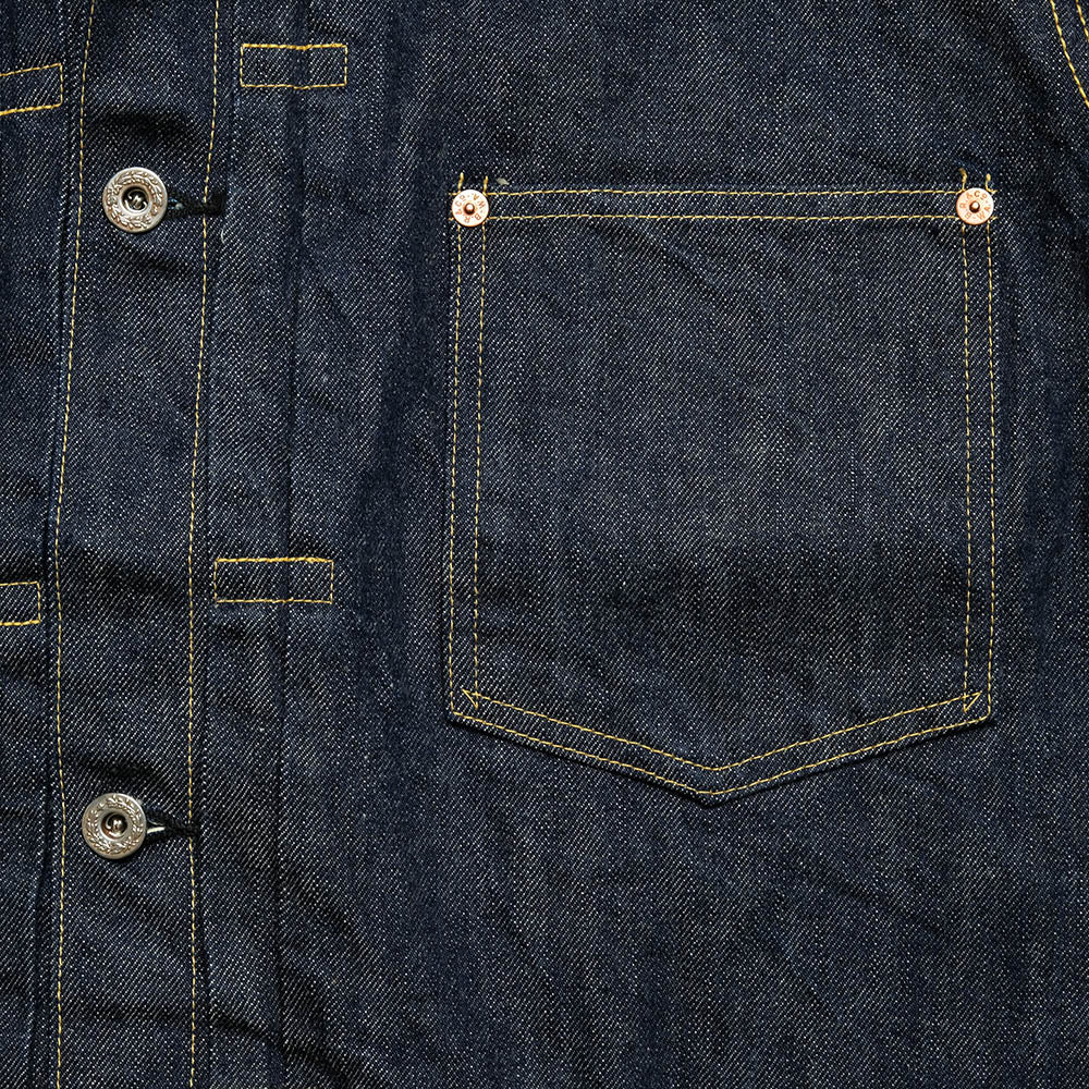 BUZZ RICKSON'S - WORLD WAR II DENIM BLOUSE - BR16041