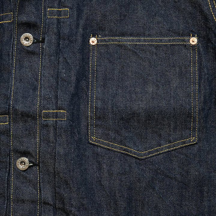 BUZZ RICKSON'S - WORLD WAR II DENIM BLOUSE - BR16041