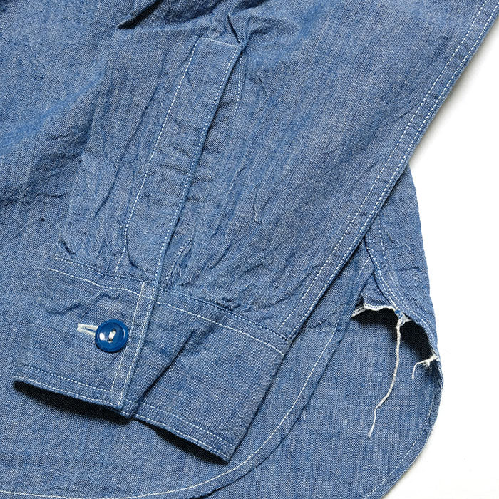 Buzz Rickson's - Blue Chambray Work Shirt - BR25995