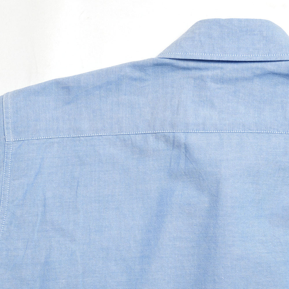 BUZZ RICKSON’S - SHIRT,MAN'S,COTTON OXFORD CLOTH, 4oz. BLUE - BR28824