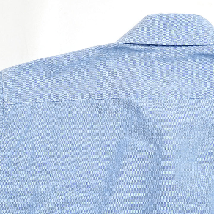 BUZZ RICKSON’S - SHIRT,MAN'S,COTTON OXFORD CLOTH, 4oz. BLUE - BR28824