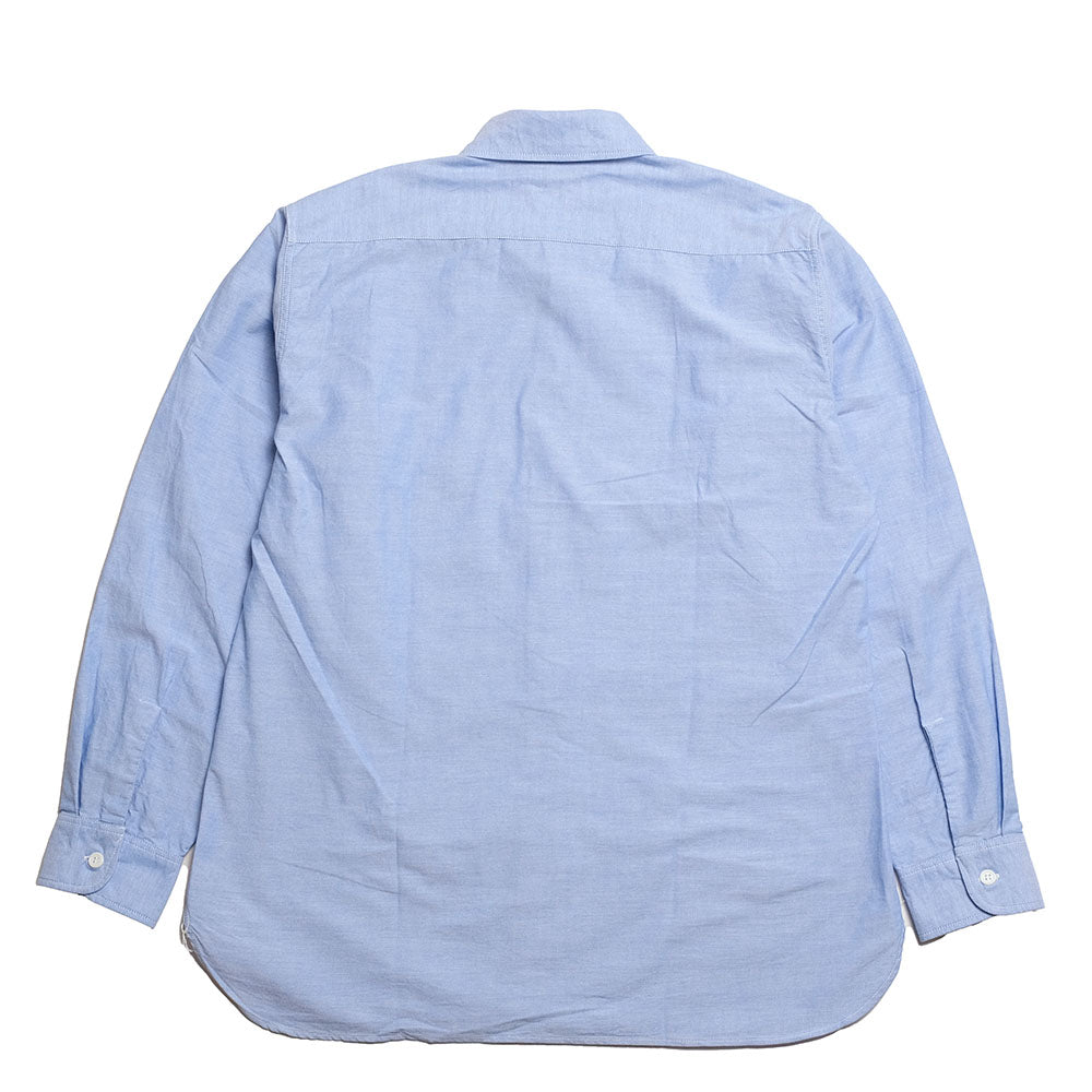BUZZ RICKSON’S - SHIRT,MAN'S,COTTON OXFORD CLOTH, 4oz. BLUE - BR28824