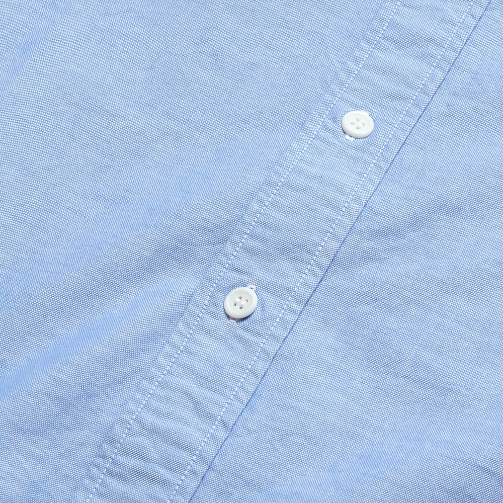 BUZZ RICKSON’S - SHIRT,MAN'S,COTTON OXFORD CLOTH, 4oz. BLUE - BR28824