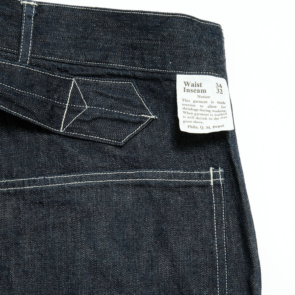 BUZZ RICKSON'S - TROUSERS WORKING DENIM - BR41106