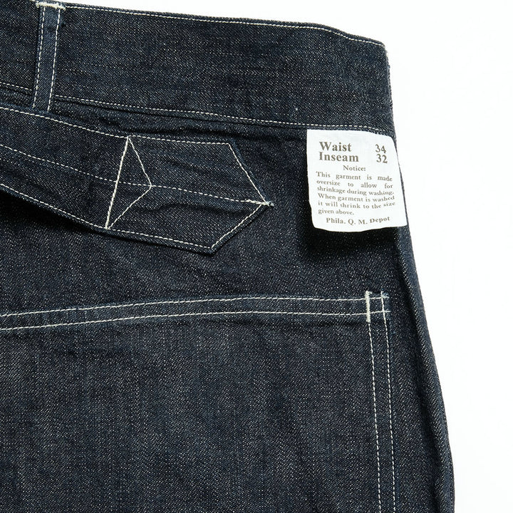 BUZZ RICKSON'S - TROUSERS WORKING DENIM - BR41106