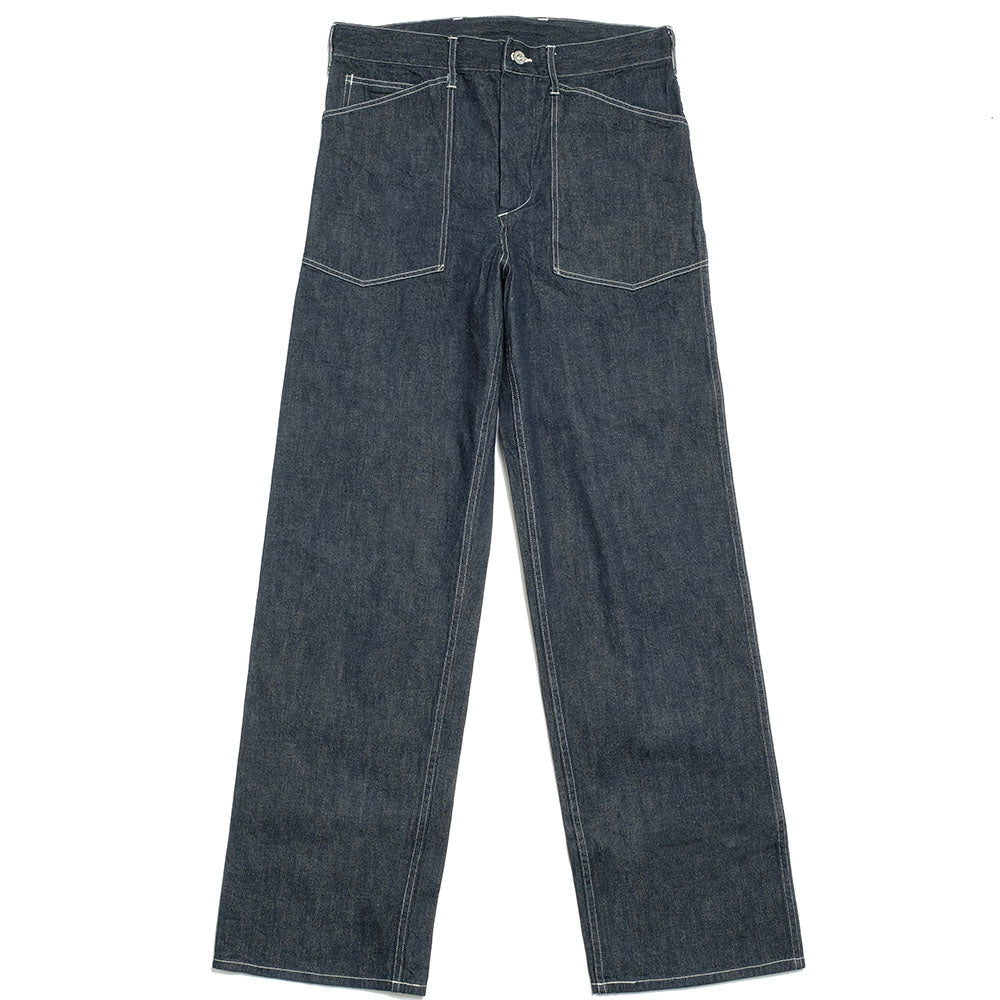 【BUZZ RICKSON】パンツ　Officer’s Trouser BUZZ RICKSON'S - TROUSERS WORKING DENIM - BR41106 – HINOYA Online