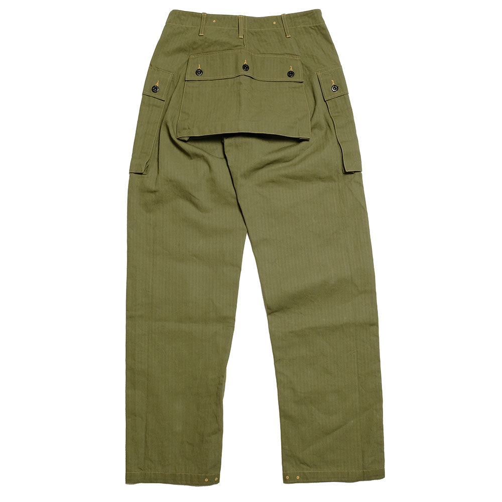 BUZZ RICKSON'S - U.S. MARINE CORPS HERRINGBONE PANTS - BR42340