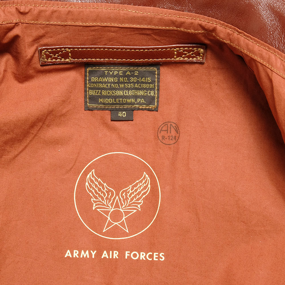 BUZZ RICKSON'S - Type A-2 CONTRACT No.18091 - BUZZ RICKSON CLOTHING CO. - BR80595