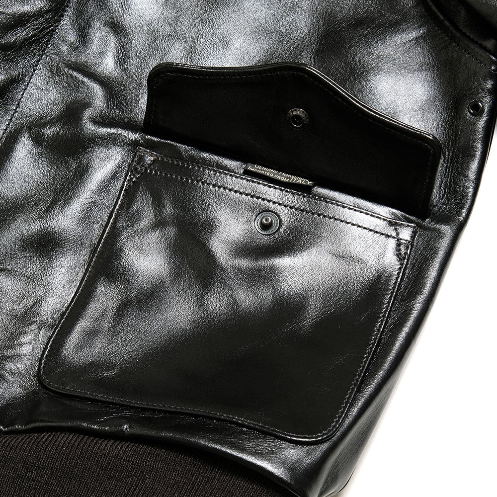 BUZZ RICKSON'S - WILLIAM GIBSON COLLECTION - BLACK A-2 - BR80596