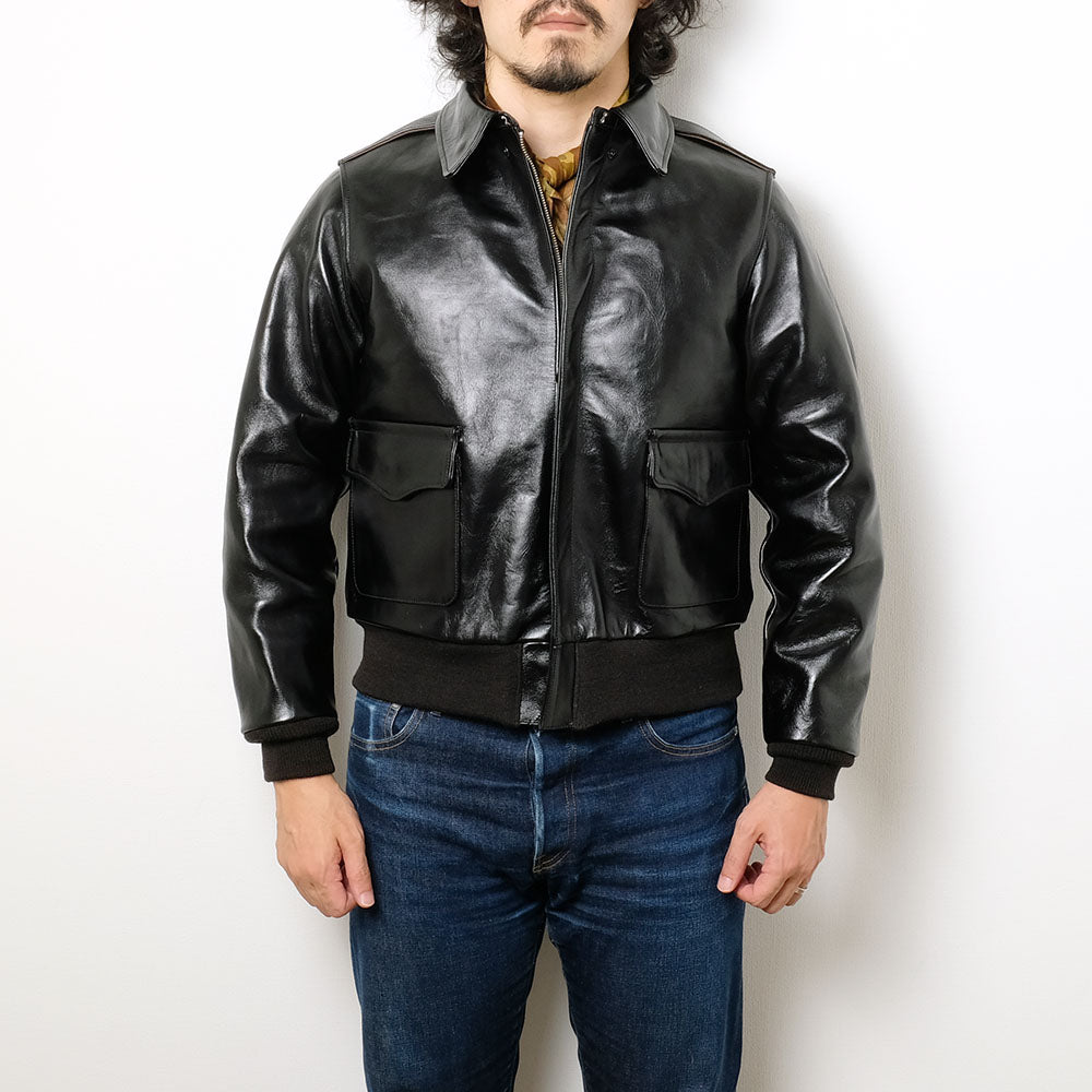 BUZZ RICKSON'S - WILLIAM GIBSON COLLECTION - BLACK A-2 - BR80596