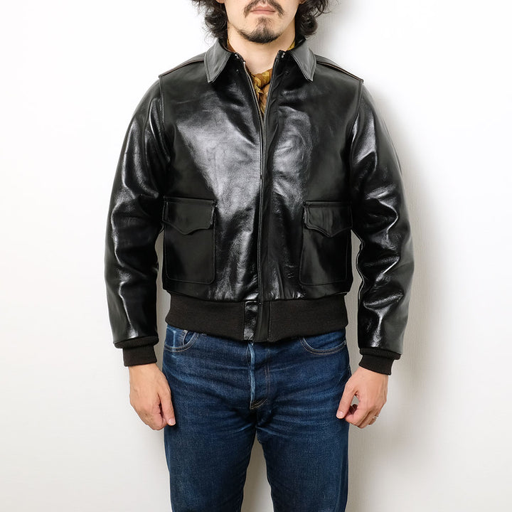 BUZZ RICKSON'S - WILLIAM GIBSON COLLECTION - BLACK A-2 - BR80596