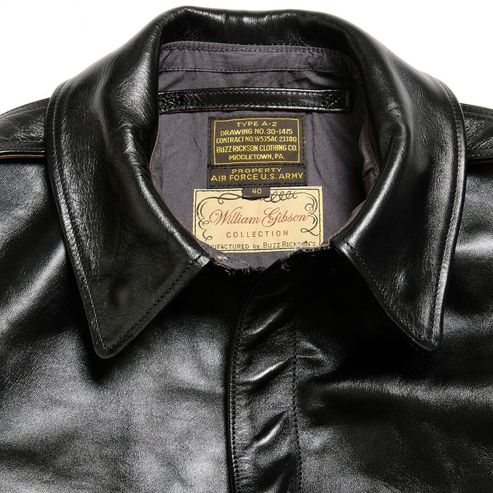 BUZZ RICKSON'S - WILLIAM GIBSON COLLECTION - BLACK A-2 - BR80596