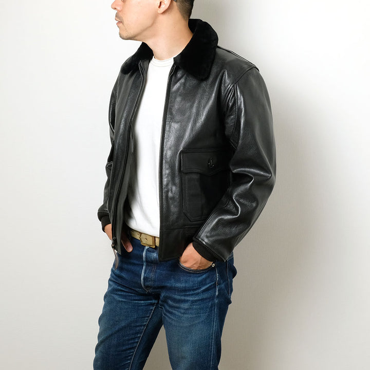 BUZZ RICKSON'S - WILLIAM GIBSON COLLECTION - Type BLACK G-1 - BR80597