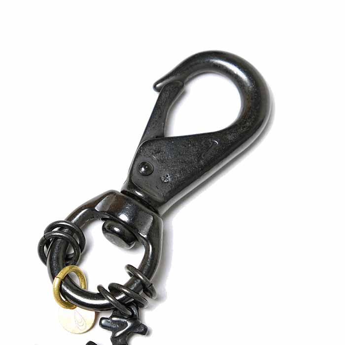 Button Works - BLACK LINE SWIVEL ANCHOR RING HOOK - BW-0095