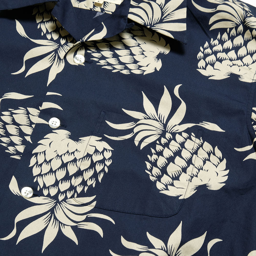 Duke Kahanamoku - Cotton Open Shirt - Duke's Pineapple - DK37811