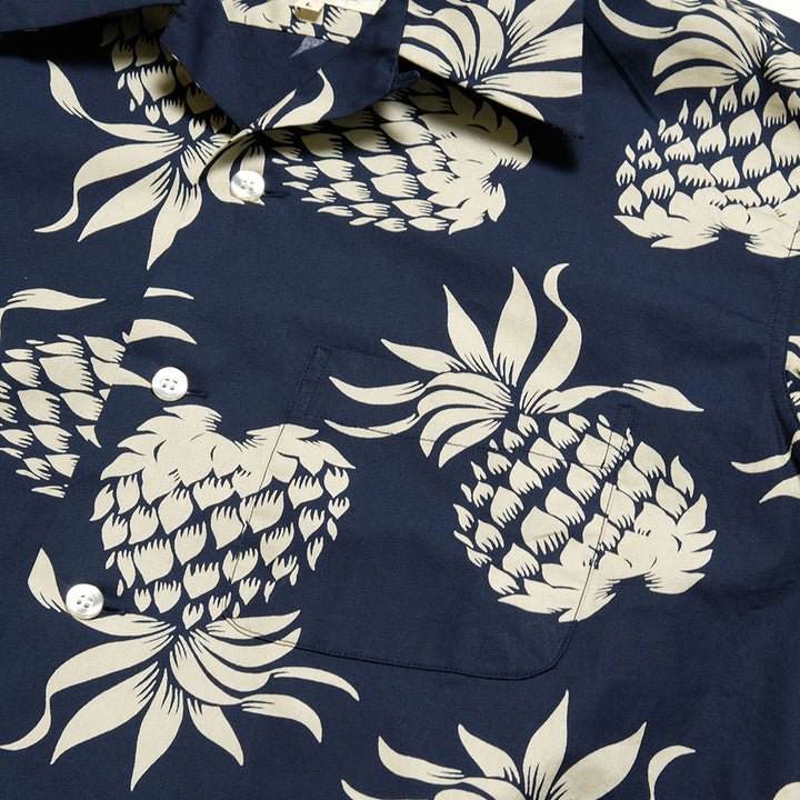 Duke Kahanamoku - Cotton Open Shirt - Duke's Pineapple - DK37811